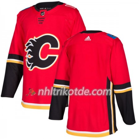 Calgary Flames Trikot Blank Adidas 2017-2018 Rot Authentic - Herren